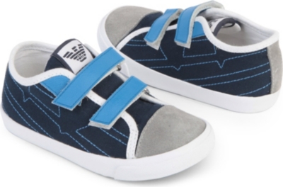 ARMANI Contrast velcro trainers 2-5 years