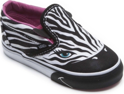 VANS Zebra slip-on trainers 2-4 years