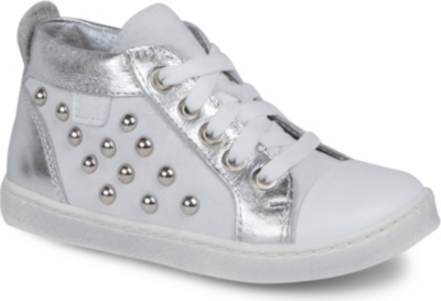HIP SHOES Studded high-top trainers 2-5 years