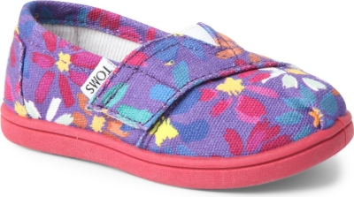 TOMS Daisy slip-on shoes