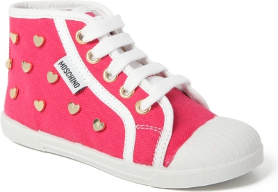 MOSCHINO Heart high-top trainers 2-6 years