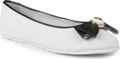 MOSCHINO Two-tone ballet pumps 7-10 years
