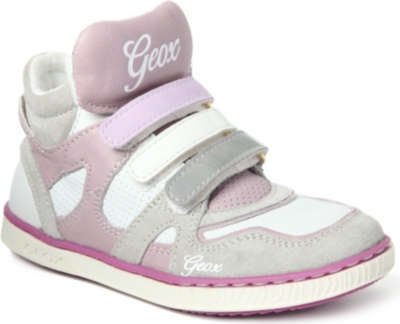 GEOX Triple strap high-top trainers 6-9 years