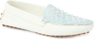 SIMONETTA Studded detail pumps 7-10 years