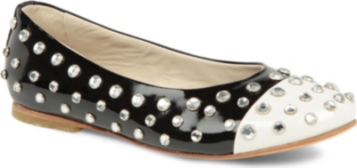 SIMONETTA Studded pumps 7-11 years
