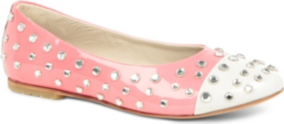 SIMONETTA Studded pumps 7-11 years