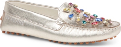 GF FERRE Embellished loafers 7-10 years