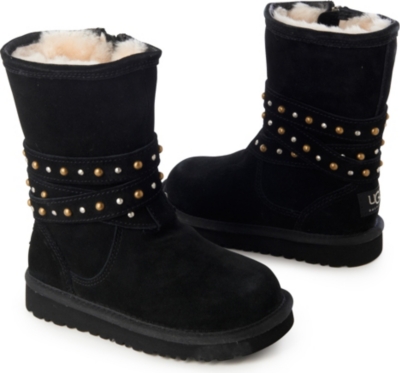 UGG Lovis studded boots sizes UK 9 (kids)-UK 3 (adult)