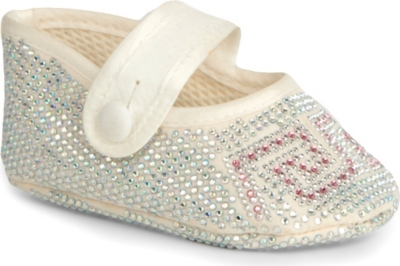 VERSACE Crystal pram shoes 6 months