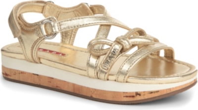 PRADA Wedge sandals 6-9 years