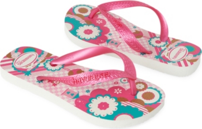 HAVAIANAS Flores flip-flops 6-9 years (Pink