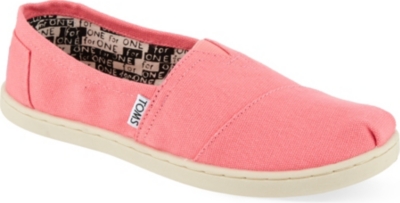 TOMS Unisex canvas espadrilles 2-10 years