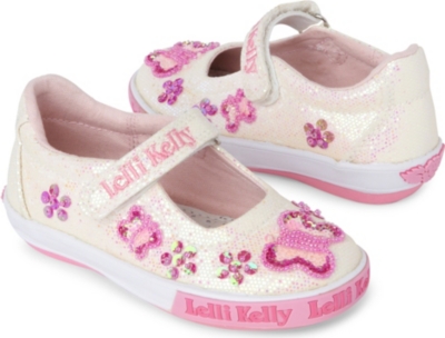 LELLI KELLY Kate Velcro pump 4-9 years (White