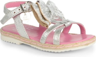 GF FERRE Strappy leather sandals 2-4 years