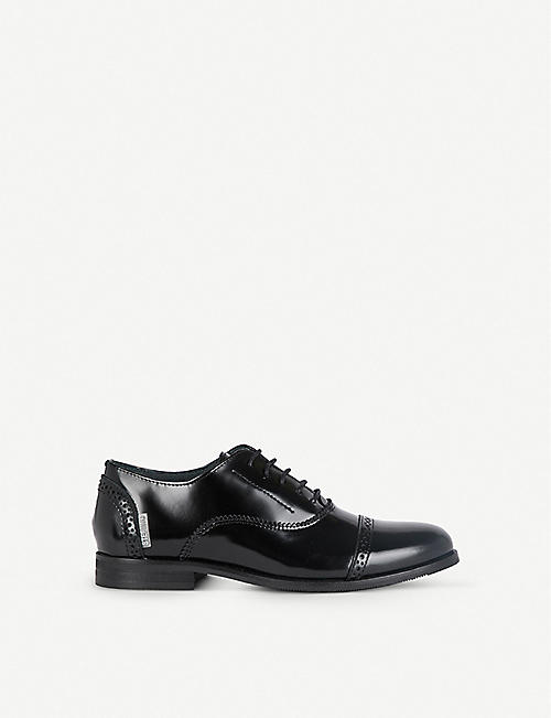 STEP2WO: Jacob brogue-detail lace-up leather shoes