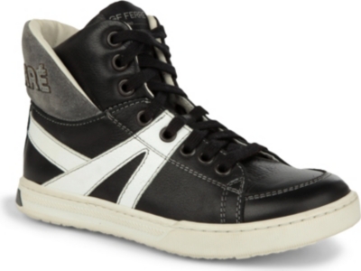 GF FERRE Luxury high top trainers 7-12 years