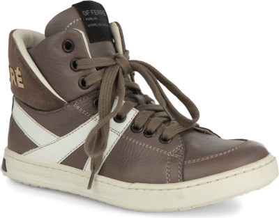 GF FERRE Luxury high top trainers 7-12 years