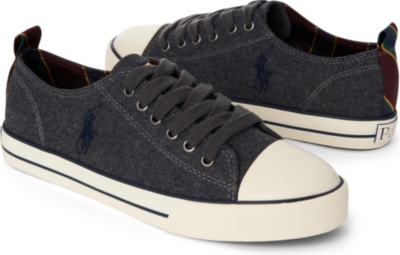 RALPH LAUREN University toecap trainers 8-12 years