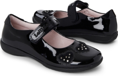 LELLI KELLY Studded-heart Mary Jane shoes 6-9 years