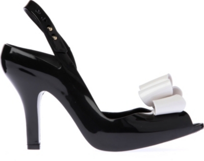 MELISSA + VIVIENNE WESTWOOD Lady Dragon II rubber slingback courts