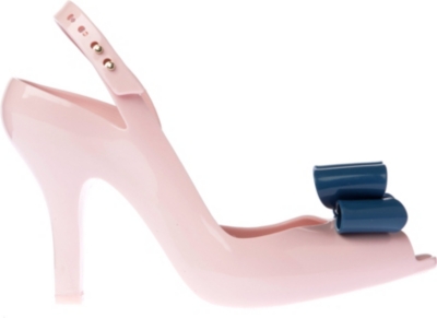 MELISSA + VIVIENNE WESTWOOD Lady Dragon II rubber slingback court shoes