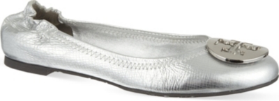 TORY BURCH Reva metallic pumps
