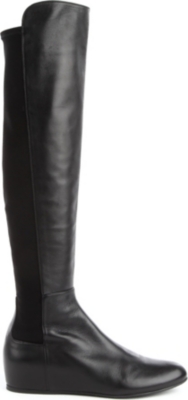 STUART WEITZMAN Mainline leather knee-high boots
