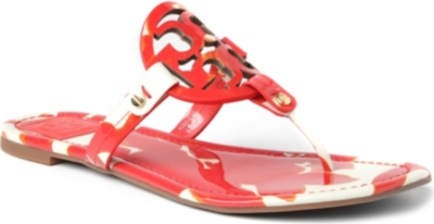 TORY BURCH Miller patent leather sandals