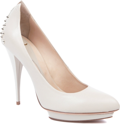 MCQ ALEXANDER MCQUEEN Studded leather courts