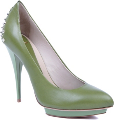 MCQ ALEXANDER MCQUEEN Studded leather courts