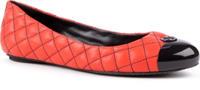 TORY BURCH Katlin quilted leather pumps