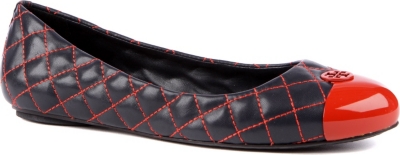 TORY BURCH Katlin quilted leather pumps