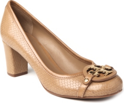 TORY BURCH Aaden mock-croc courts