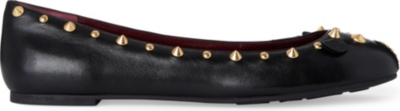 MARC BY MARC JACOBS Mouse studded leather pumps