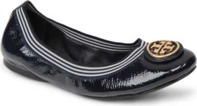 TORY BURCH Caroline patent leather pumps