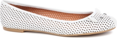 MARC BY MARC JACOBS Mouse perforated leather pumps