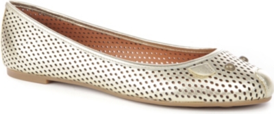 MARC BY MARC JACOBS Mouse perforated leather pumps