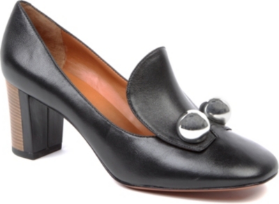MARC BY MARC JACOBS Daga leather heeled loafers