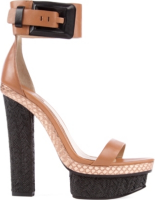BRIAN ATWOOD Braganca leather platform sandals