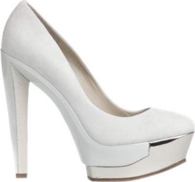 BRIAN ATWOOD Leonida suede platform courts