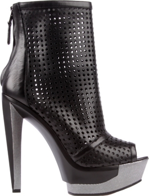 BRIAN ATWOOD Livorno leather peep-toe boots