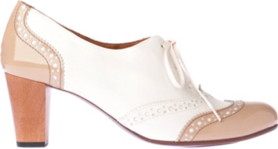 CHIE MIHARA Orleans leather heeled brogues