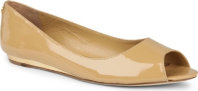TORY BURCH Cornelia patent leather flat shoes