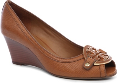 TORY BURCH Amanda peep toe wedge