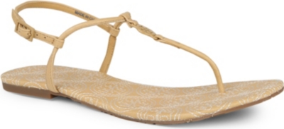 TORY BURCH Emmy stitch thong sandals