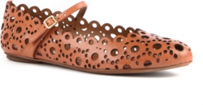TORY BURCH Verity scalloped leather pumps