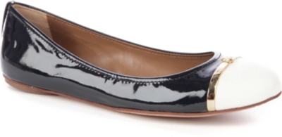 TORY BURCH Pacey patent leather pumps