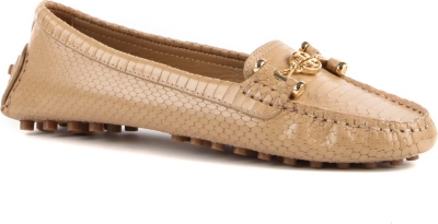 TORY BURCH Leather driver loafers