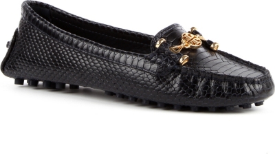 TORY BURCH Leather driver loafers