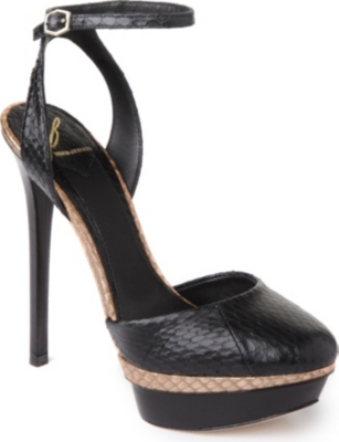 BRIAN ATWOOD Fontenay mock-snake platform sandals